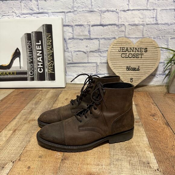 Men’s Size 12.5 Thursday Boot Co. Captain StormKing Lug Sole Boots Tobacco Brown main image 14